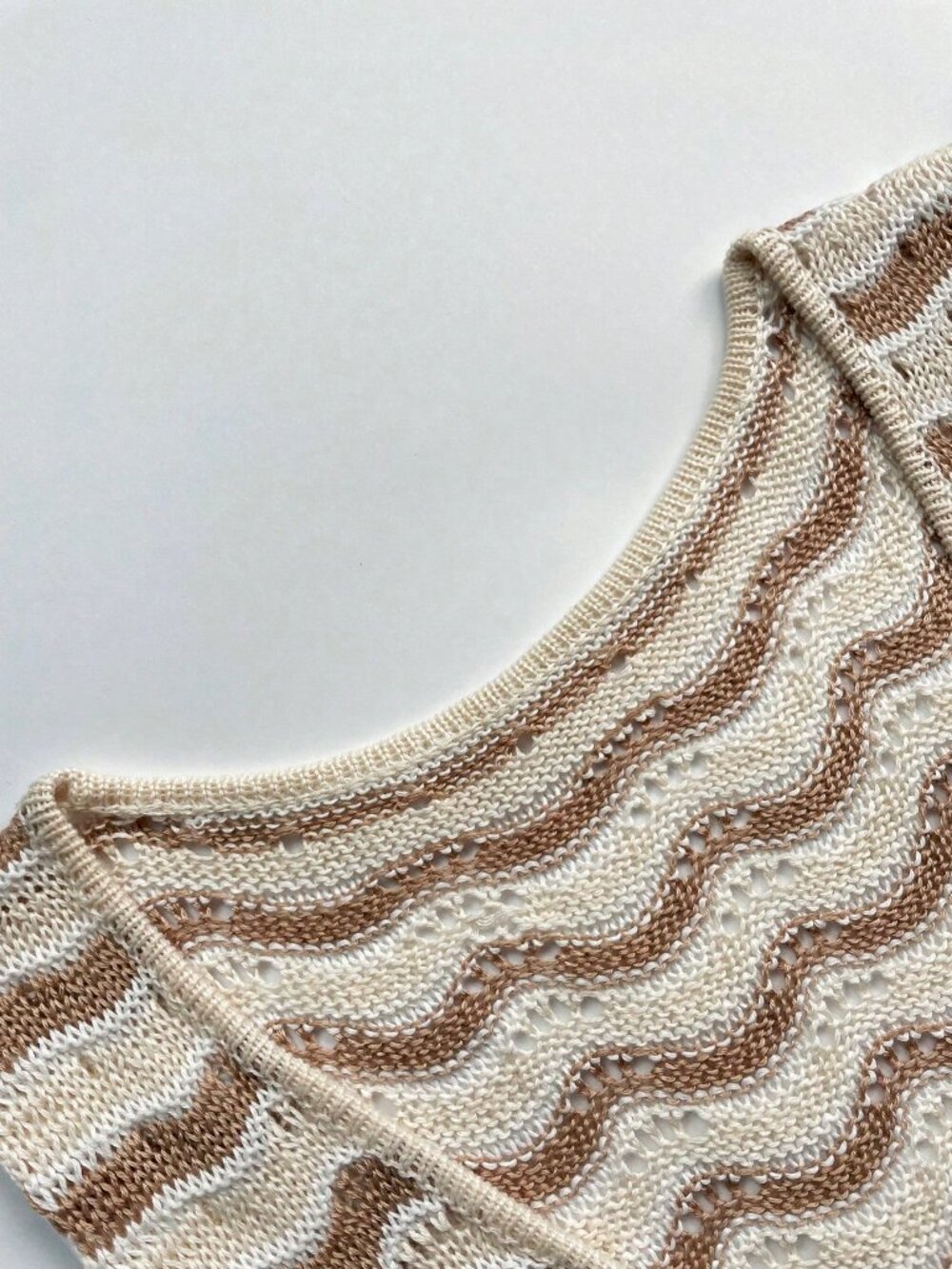 Multicolor Knit Women's Bow-Detail Sleeveless Slim-Fit Striped mini Dress - Picture 8 of 10